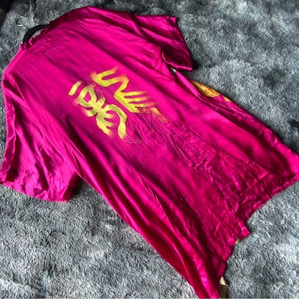Watercolor Dragon Robe - Picture 9 of 11